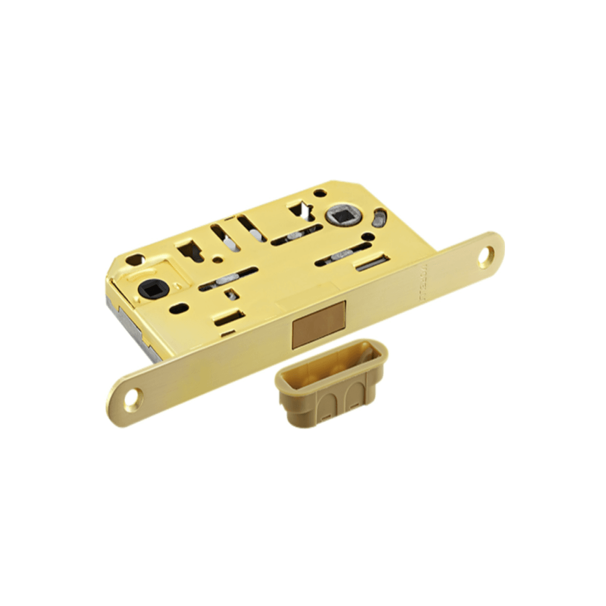 Замок магнитный Morelli M1895 под завертку MSG суперматовое золото - фото 1