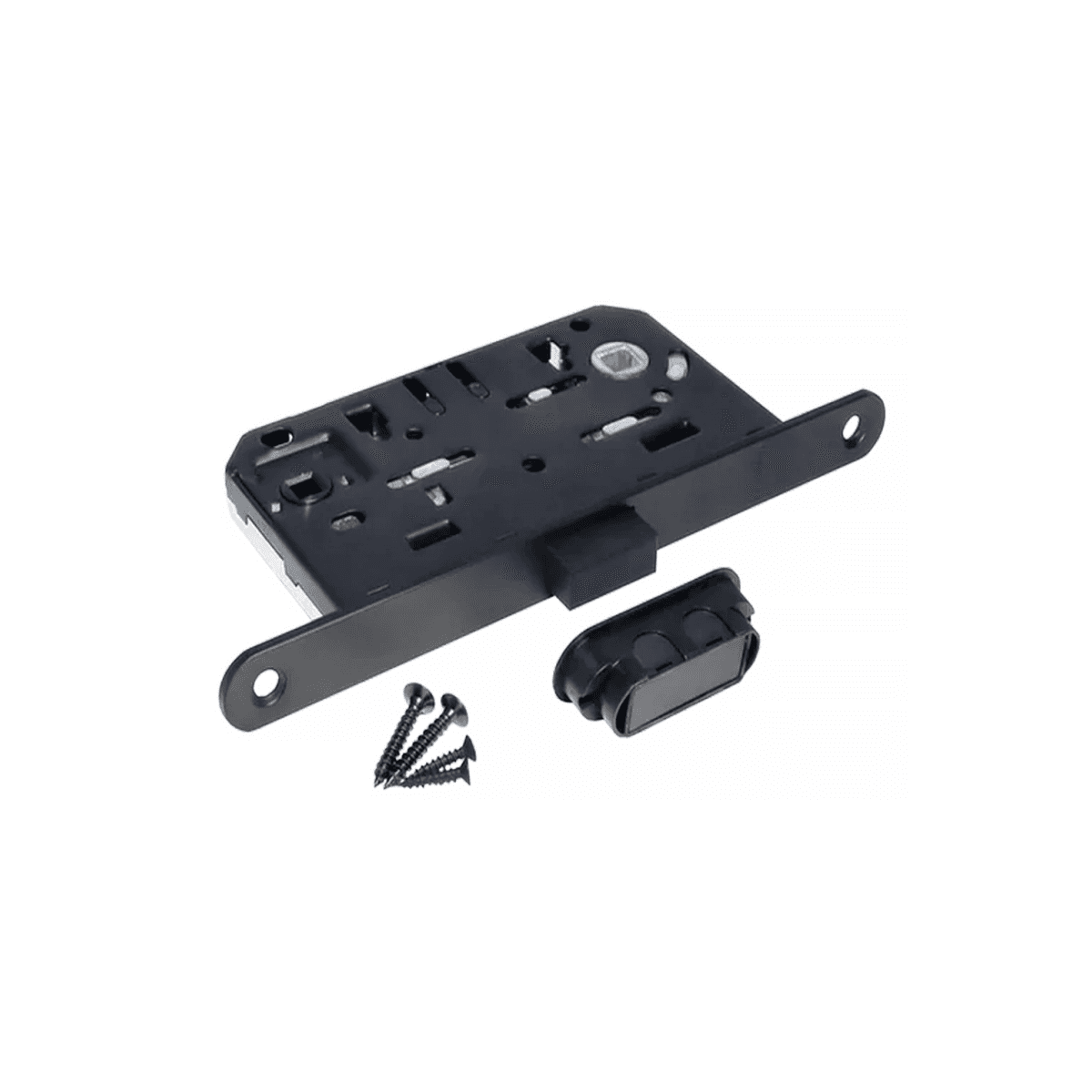 Замок магнитный Morelli M1895 под завертку BL черный - фото 1