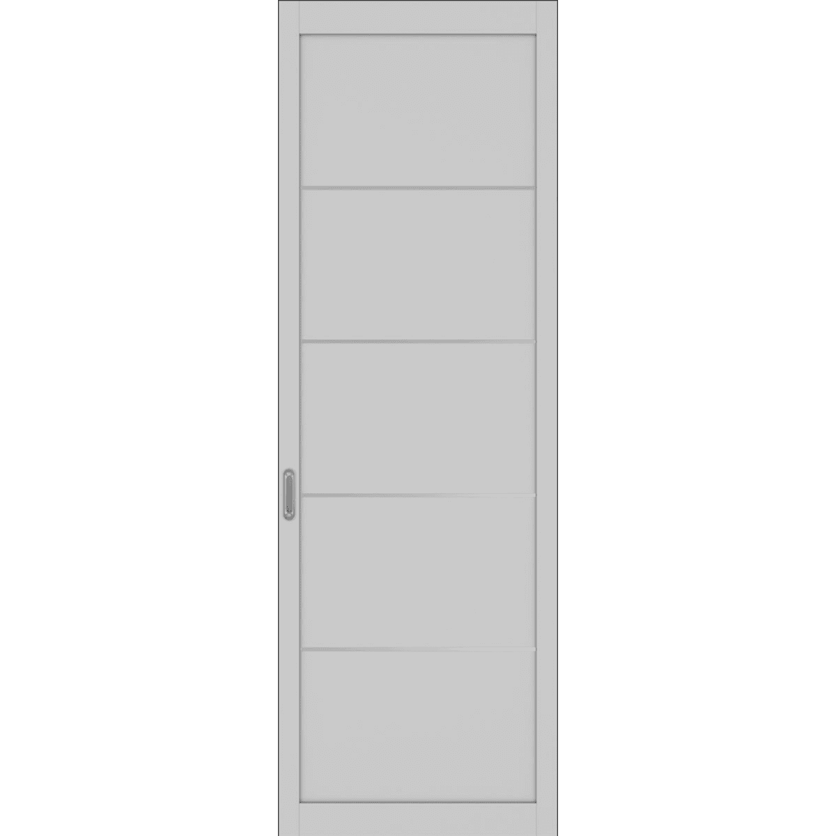 101АПП.11111 молдинг алюм.хром ЭКО шпон Пепельный