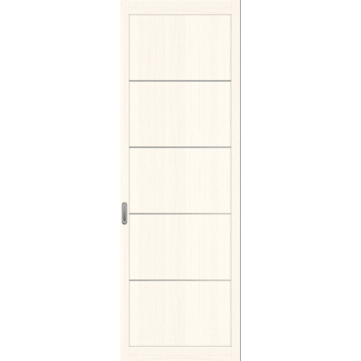 101АПП.11111 молдинг алюм.хром ЭКО шпон Ясень светлый