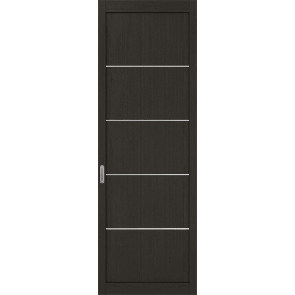 101АПП.11111 молдинг алюм.хром ЭКО шпон Венге FL