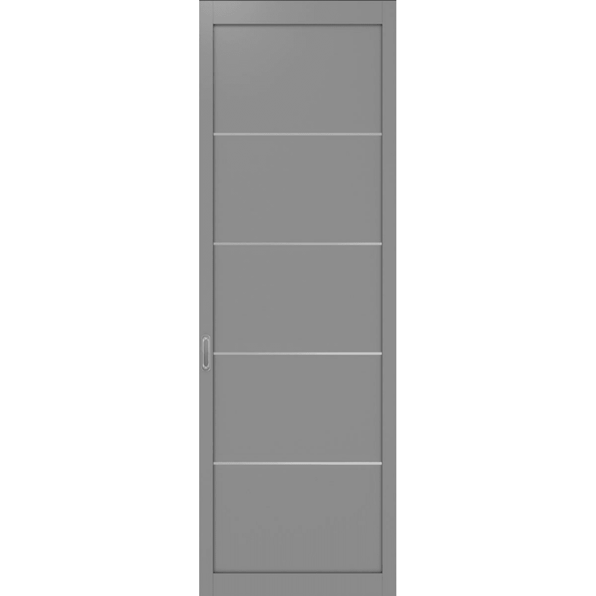 101АПП.11111 молдинг алюм.хром ЭКО шпон Серый