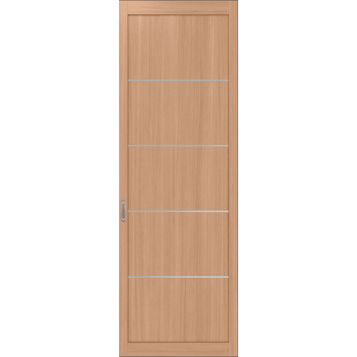 101АПП.11111 молдинг алюм.хром ЭКО шпон Ясень тёмный